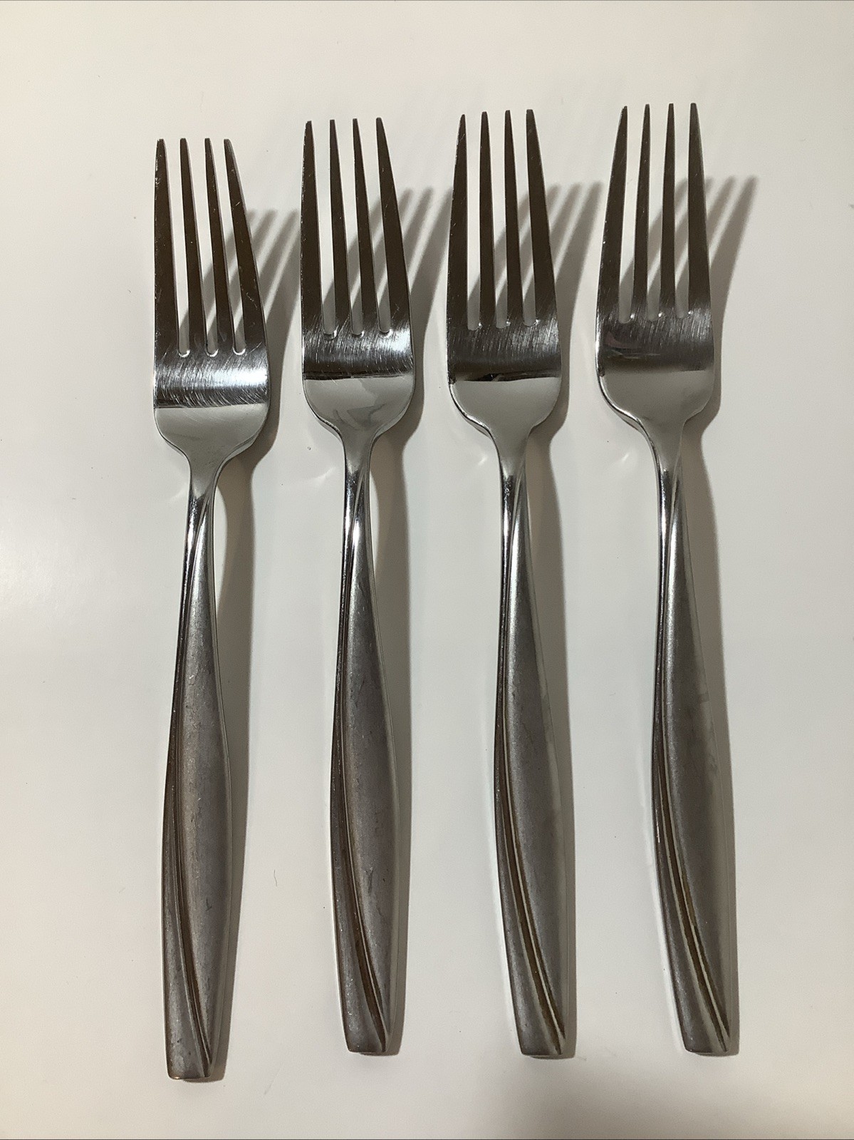 Oneida Dinner Forks Camlynn Stainless Flatware Replacement Pieces ~ Set Of 4