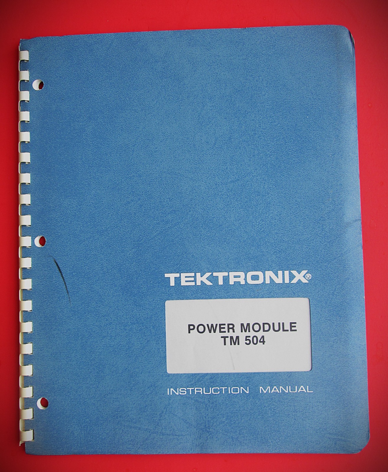 Original Tektronix TM504 four slot power module Instruction Manual