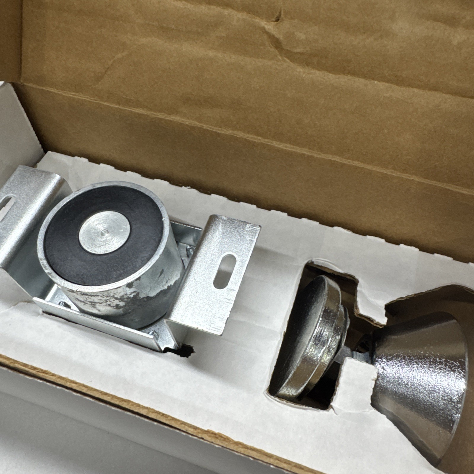 SIMPLEX 2088-9607 185-143 Chrome Door Holder Flush Mount 120 VAC 24 VDC/AC