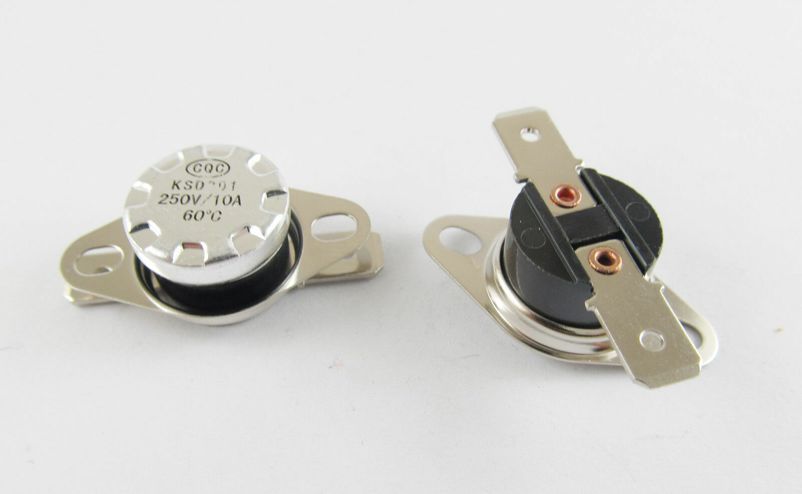 10pcs KSD301 Temperature Controlled Switch Thermostat 60°C N.O. Normal Open