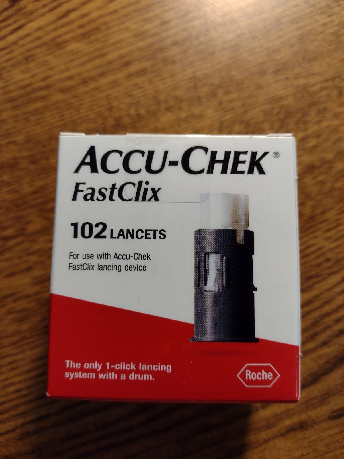 Accu-Chek FastClix 102 Lancets​ "NEW " Unopened Box  EXP: 05/16/27         #8975