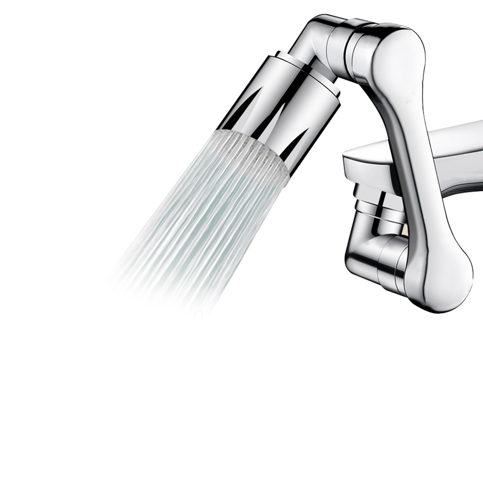 1440° Swivel Faucet Extender Sink Aerator 2 Mode Splash Water Filter Extensio...