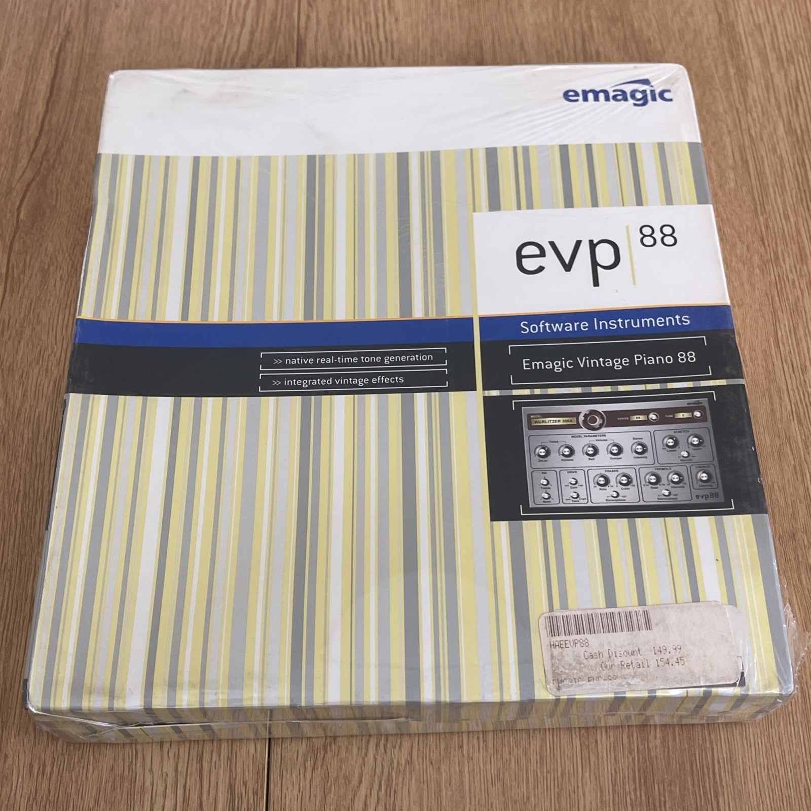 Emagic evp88 Software Instruments Vintage Fender Electric Piano 88 Simulation