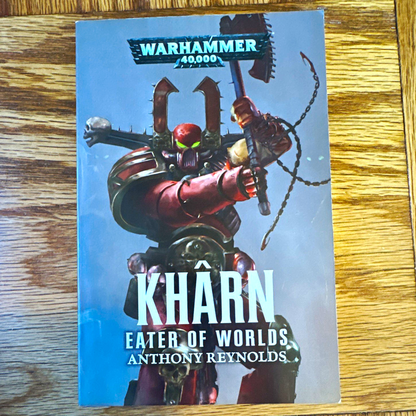 Black Library Warhammer 40K Khârn: Eater of Worlds Paperback Anthony Reynolds