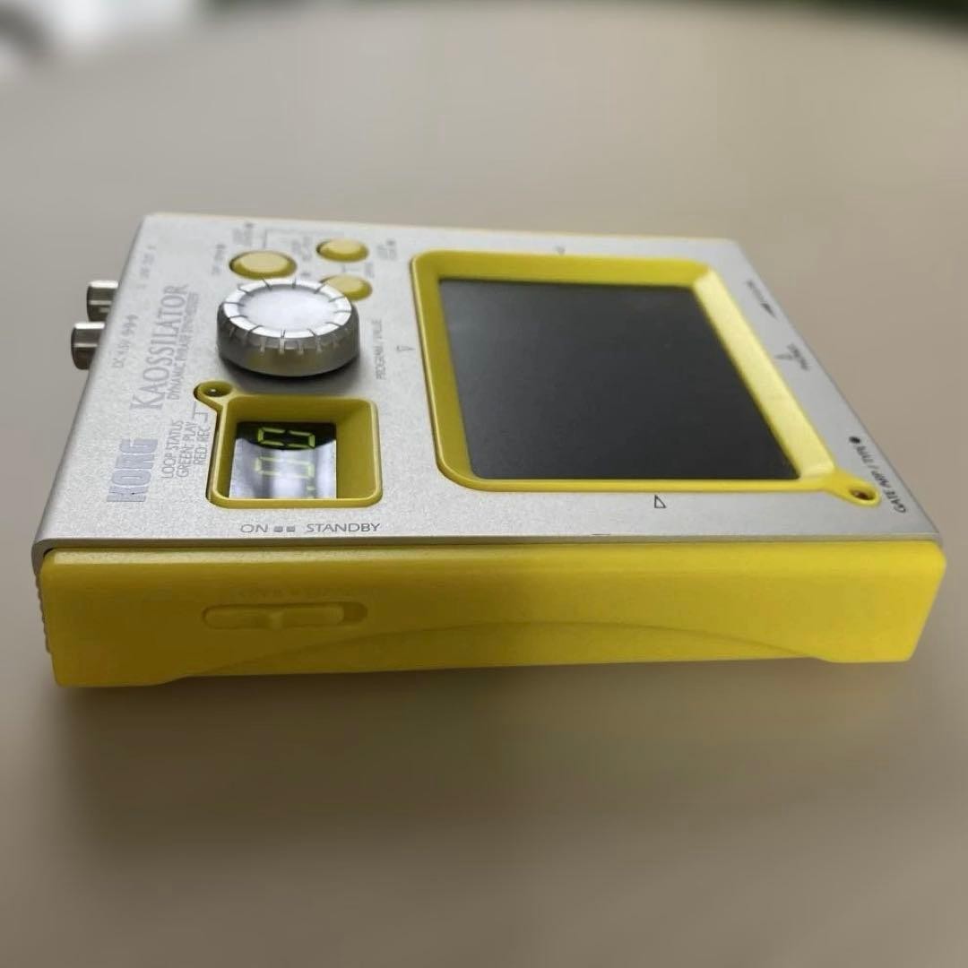 Korg KO-1 Kaossilator Dynamic Phrase Synthesizer Yellow Used