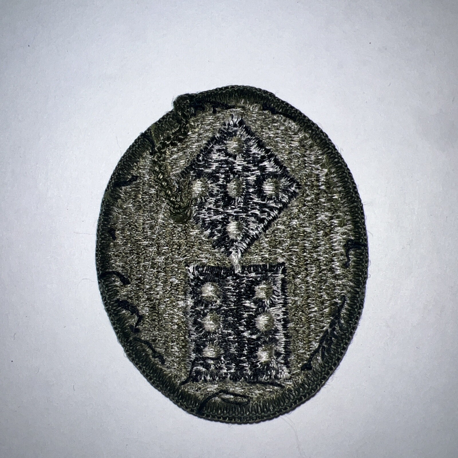 US ARMY WWII XI 9th CORPS Olive/Drab Patch
