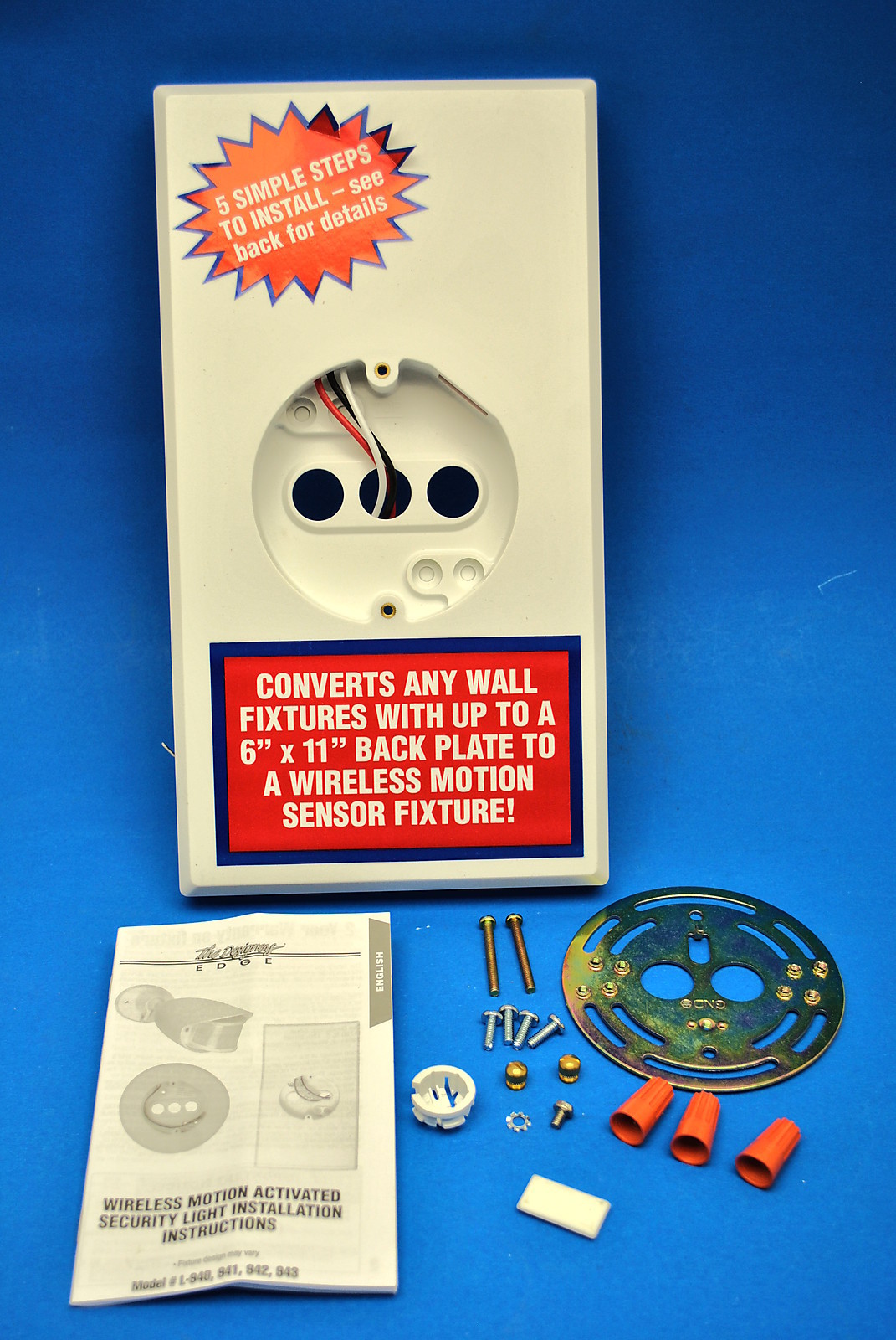 L-942 Motion Activated Conversion Kit, With Wireless Motion Sensor Receiver