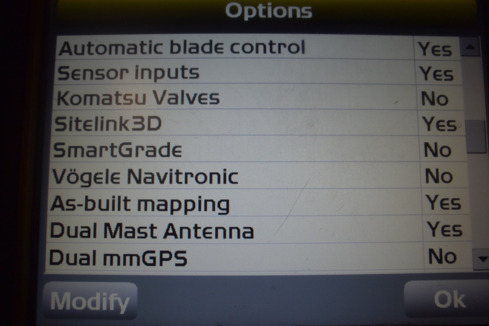 Topcon SmartGrade Control Panel Model GX-55 MANY OPTIONS #482