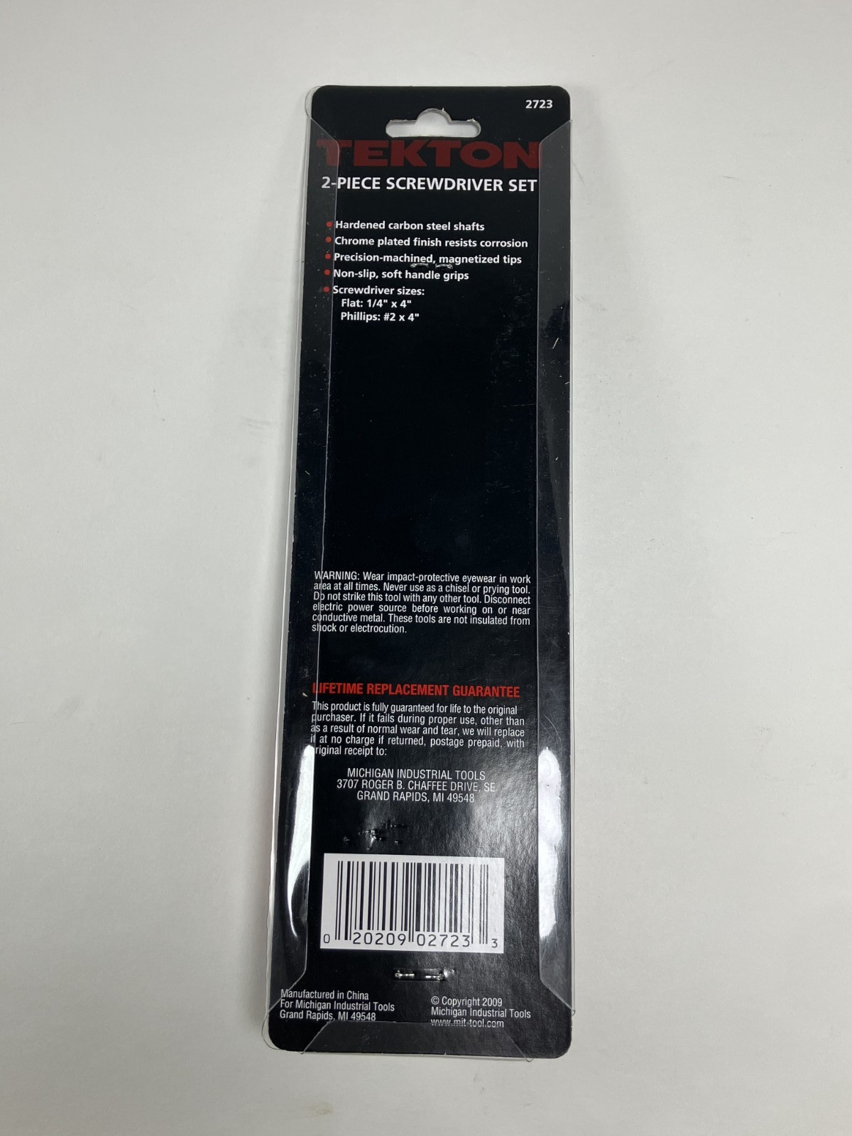 Tekton 2723 2 Pc Screwdriver Set