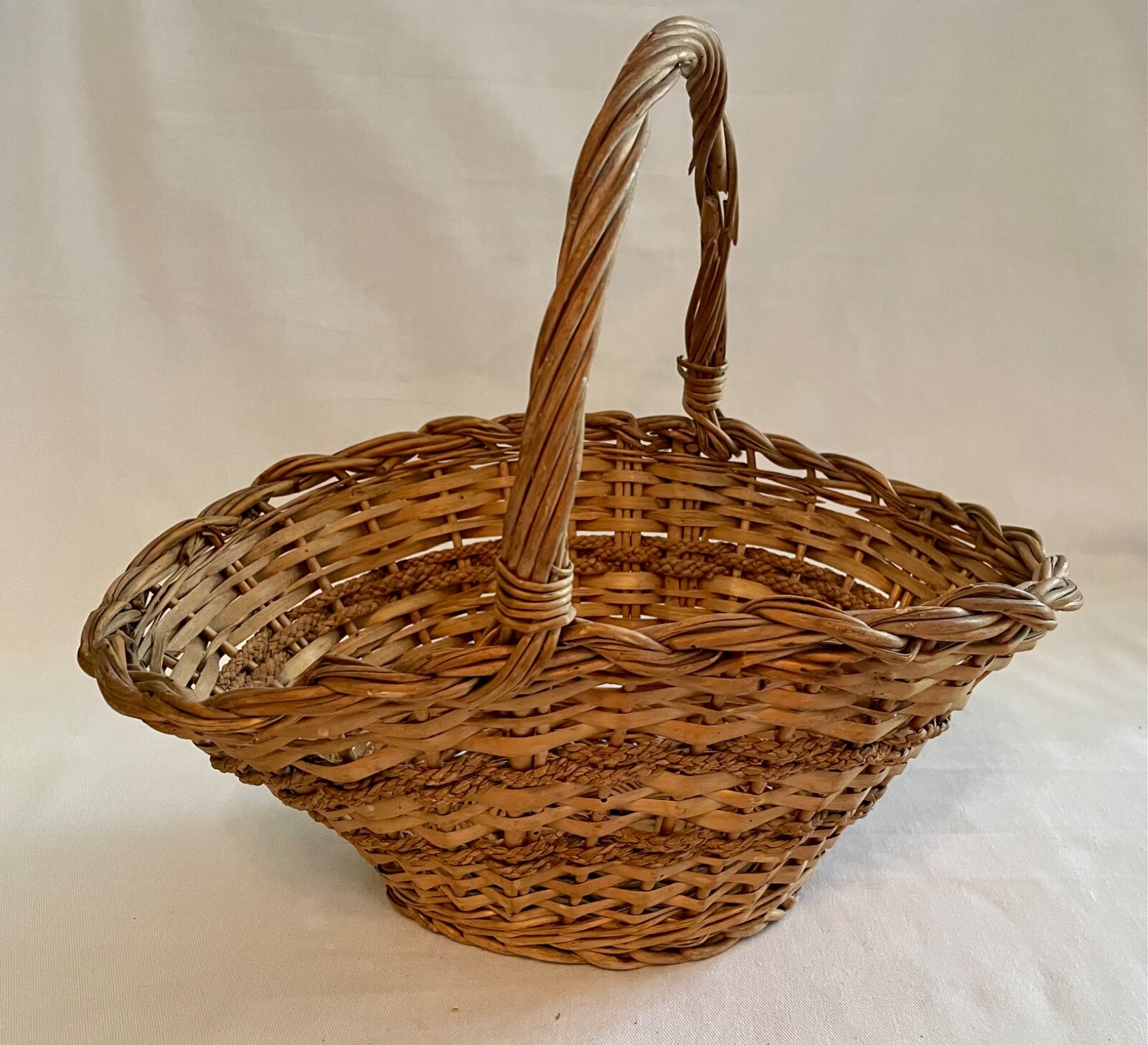 VTG Scottish Handmade Gathering Basket