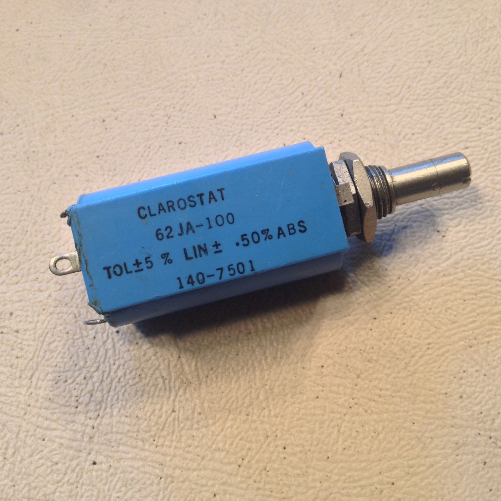 Clarostat Wire Wound 62JA-100 Rheostat
