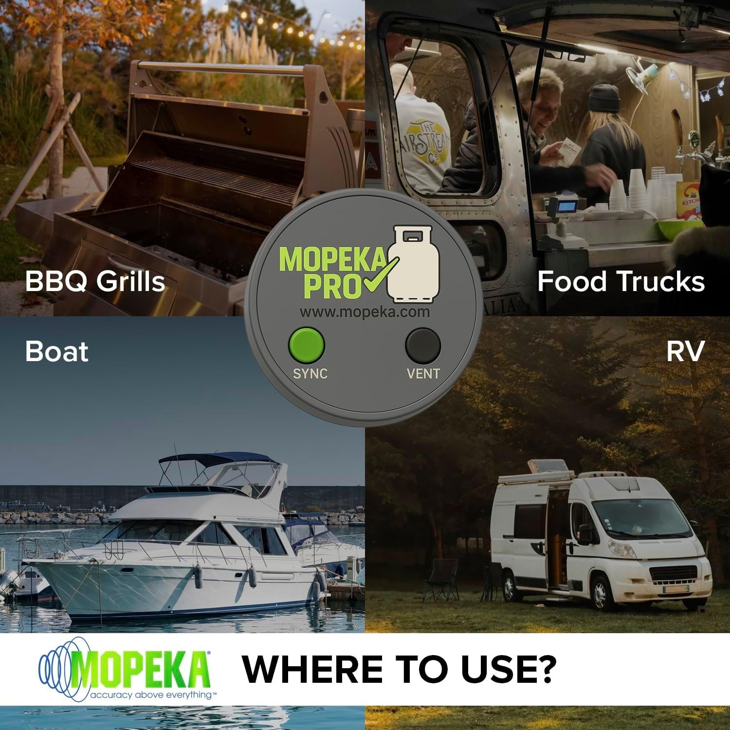 Pro Check Sensor - Wireless Propane Tank Magnetic Sensor Level Indicator