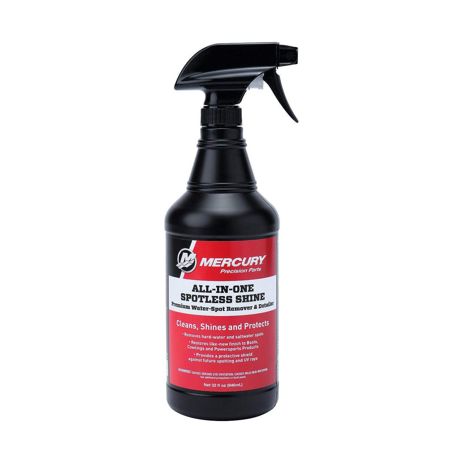 Mercury 8M0170557 All-in-One Spotless Shine Water-Spot Remover and Detailer 32 o