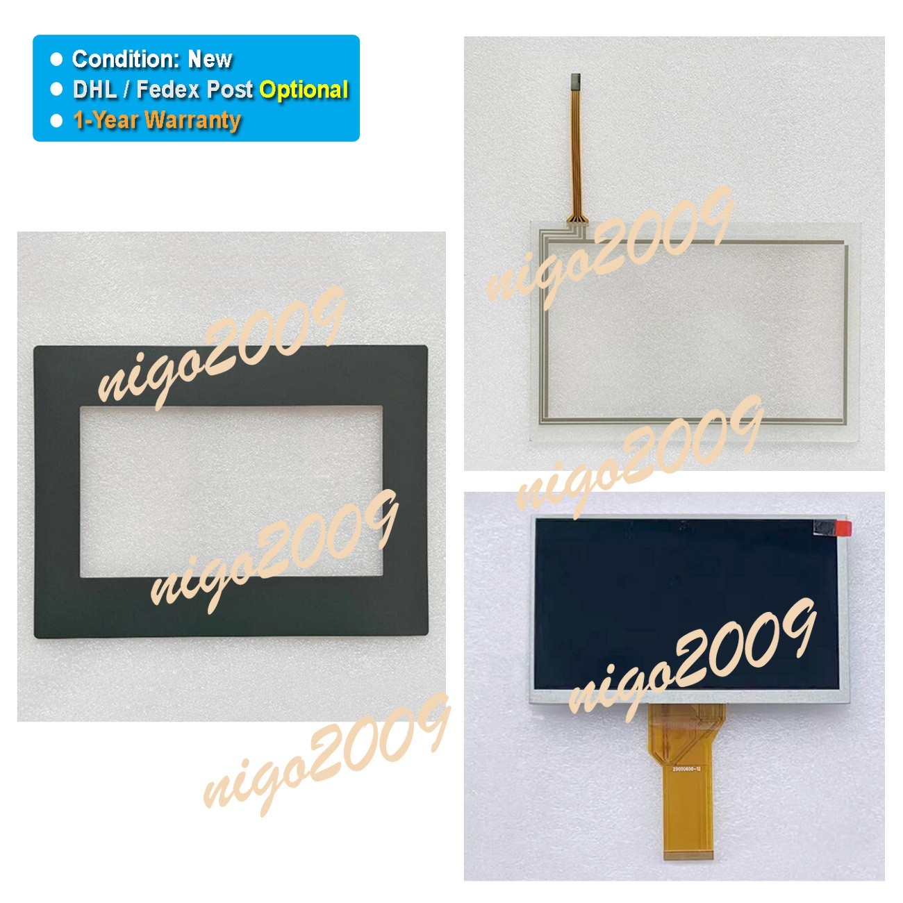 Fit for SIEMENS SMART 1000IE V4 6AV6648-0DE11-3AX0 Touch Screen LCD Display Film