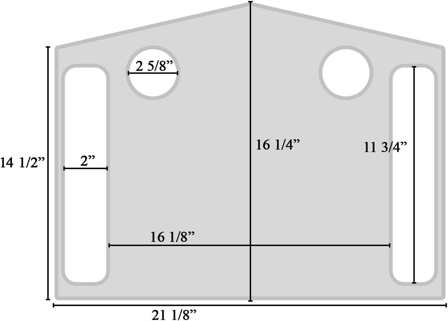 Versatile Non-Slip Walker Tray Table - Convenient Dining and Crafting Solution