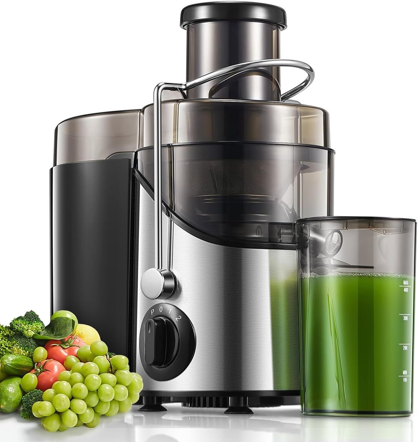 Extractor De Jugo Frutas Y Vegetales Para Hacer Jugos Naturale Maquina Electrica