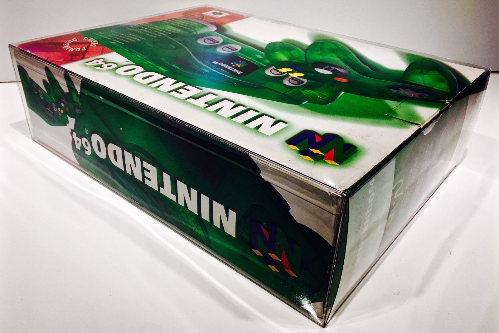 1 Console Box Protector N64 FUNTASTIC SIZES ONLY! Please Read! Nintendo 64 Clear