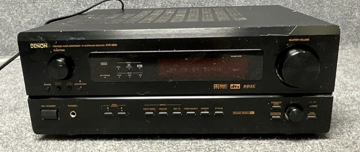 Denon AVR-2800 Precision Audio Component AV Surround Receiver Dolby