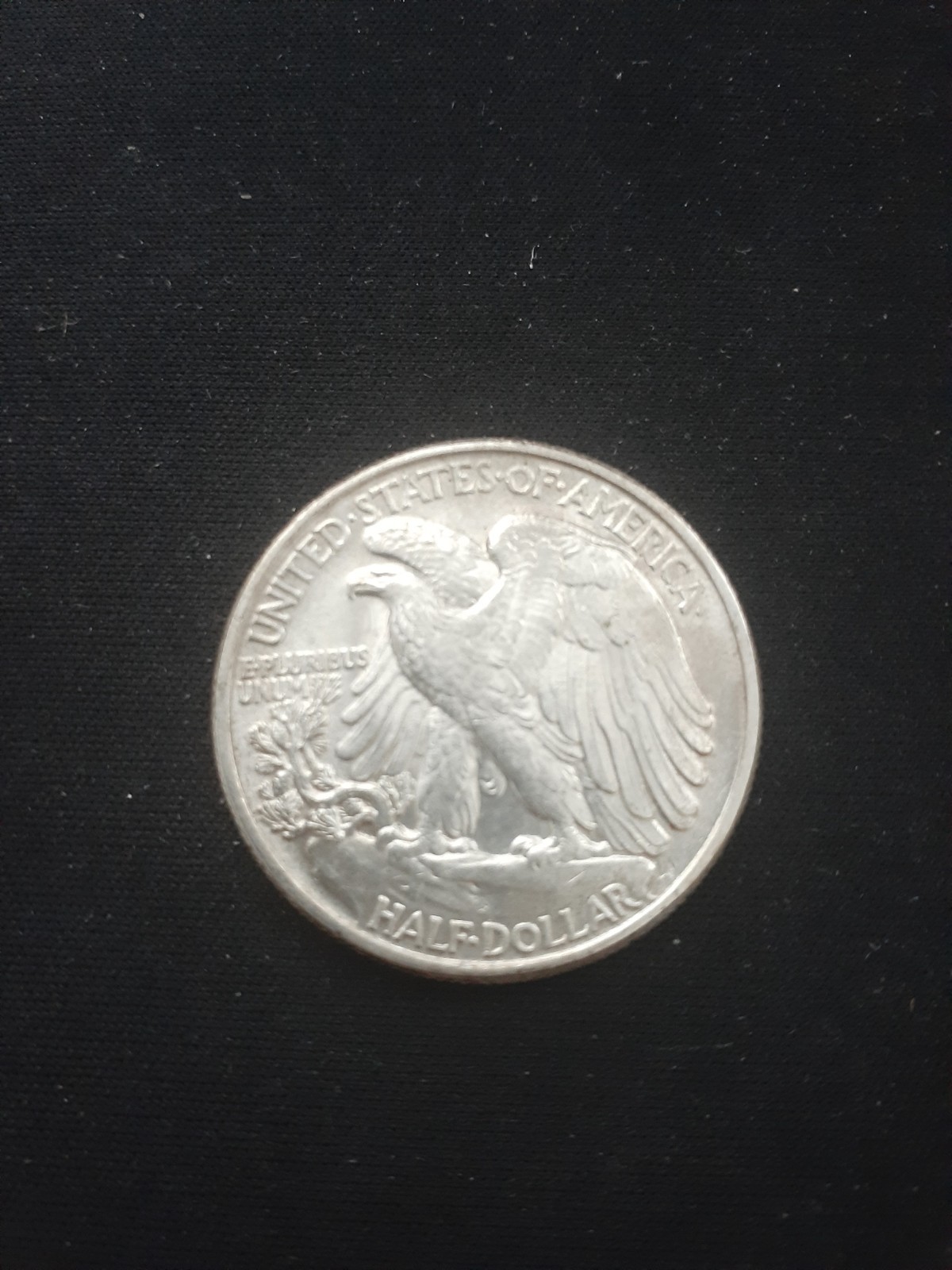 1945 WALKING LIBERTY HALF DOLLAR AU