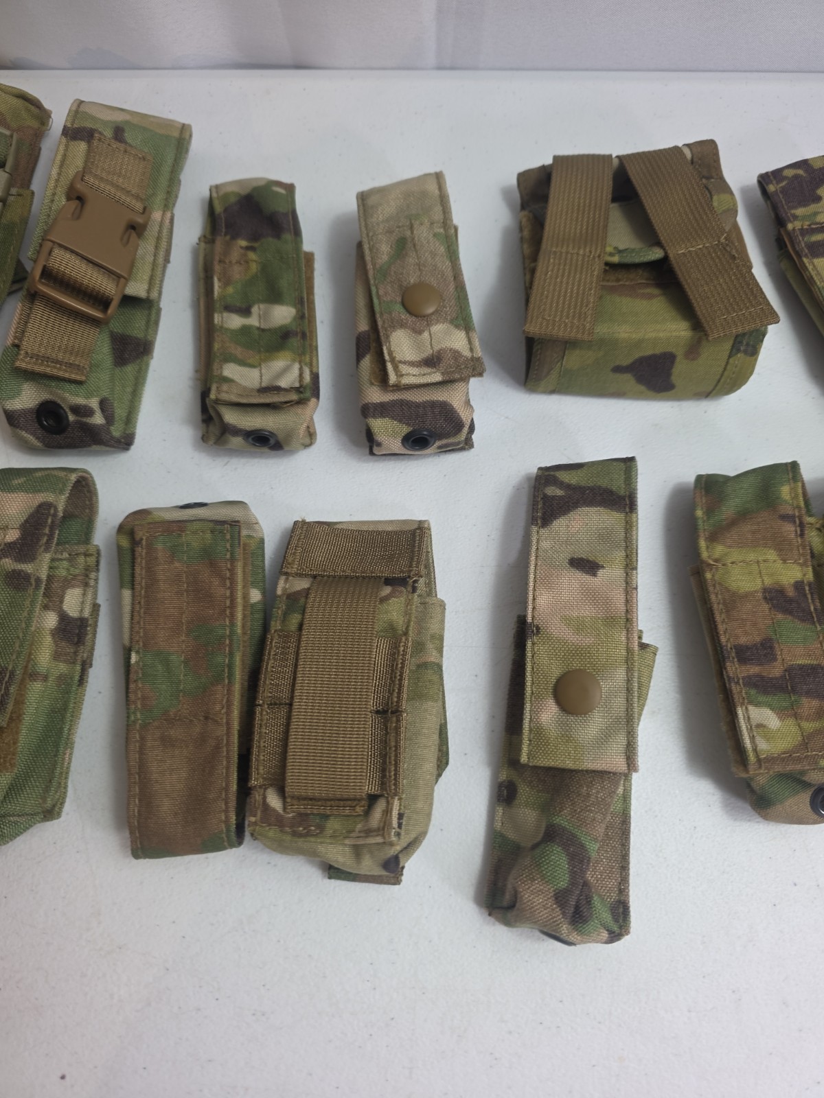 13pc OCP Multicam MOLLE Various Tactical Pouches