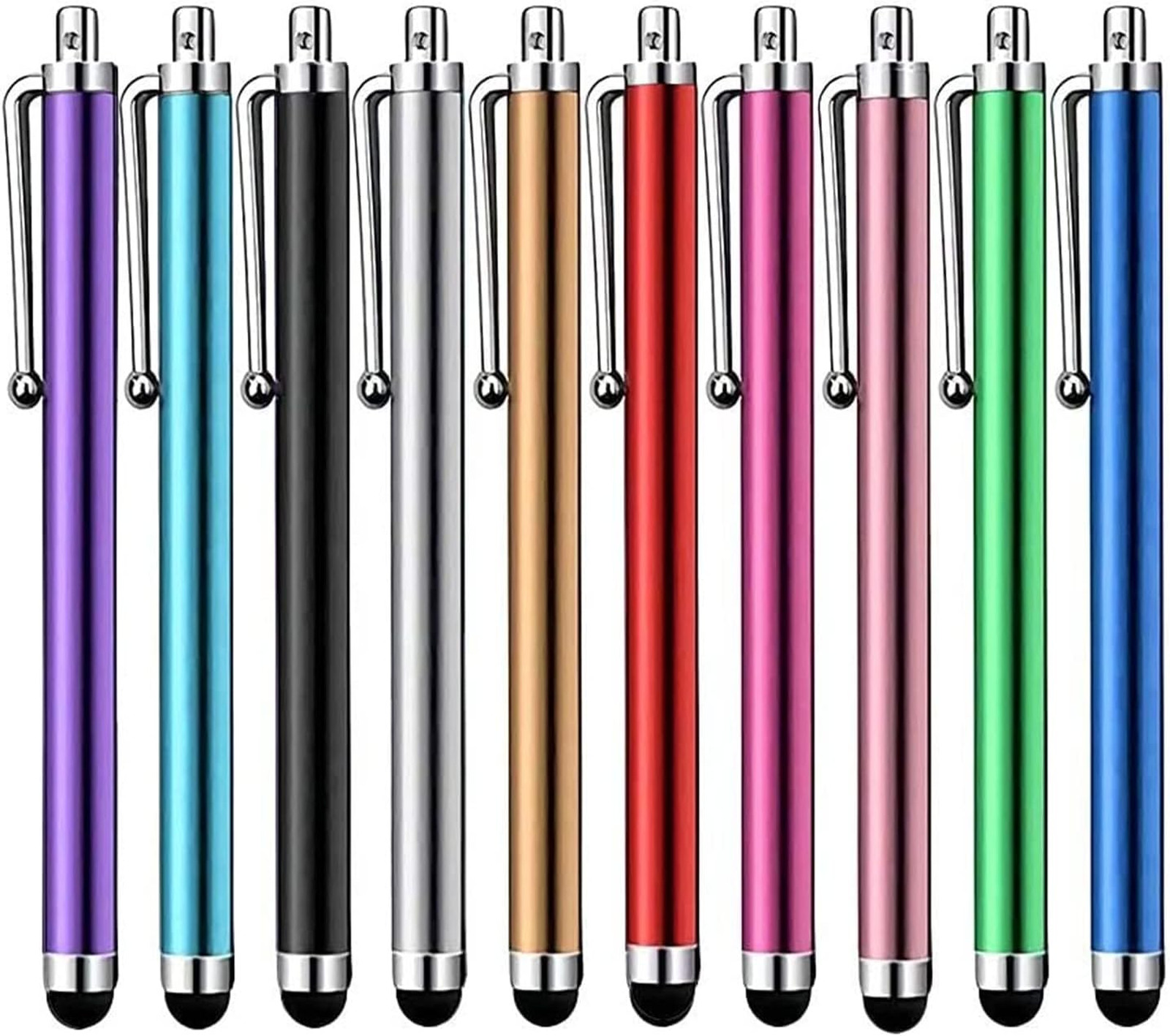 Stylus Pen 10 Pack Capacitive Touch Screen Pens for Tablets iPad Smartphones