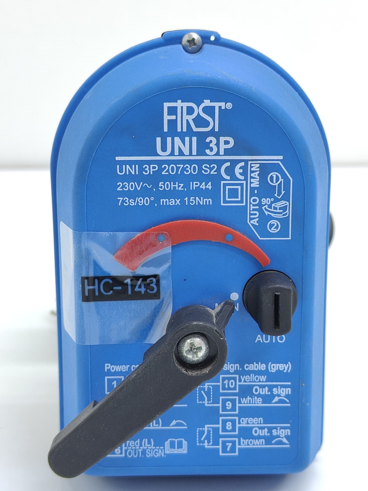 FIRST UNI 3P actuator , HC#143