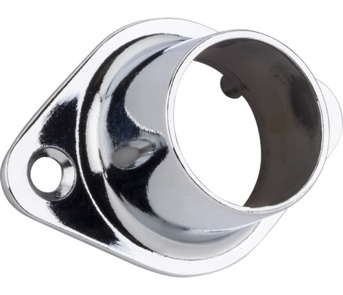(25) JEFFREY ALEXANDER M7260 Chrome Closed Closet Rod Mounting Bracket 1-1/16
