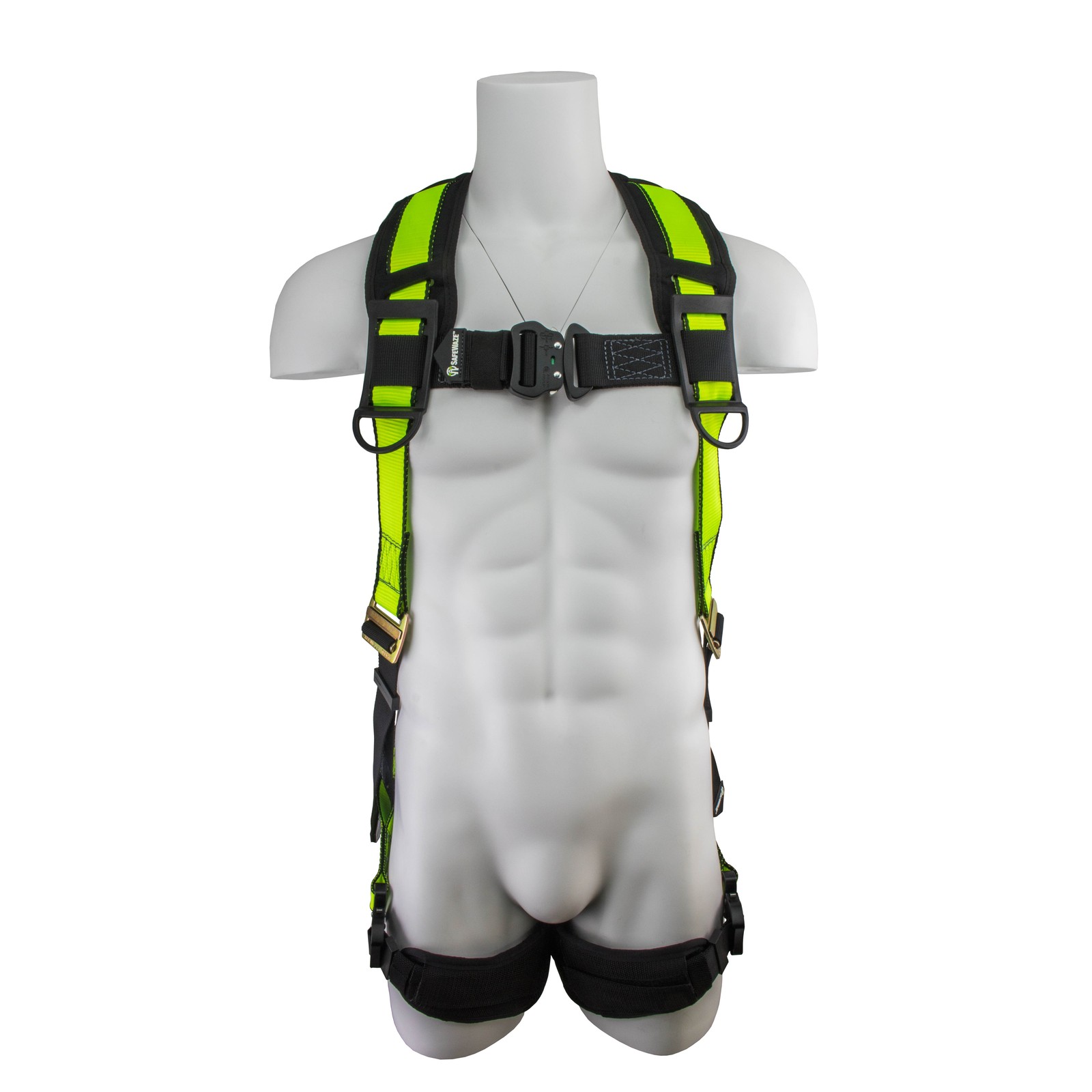SafeWaze SW280-QC-S/M Pro Full Body Safety Harness S/M 1D QC Chest QC Legs