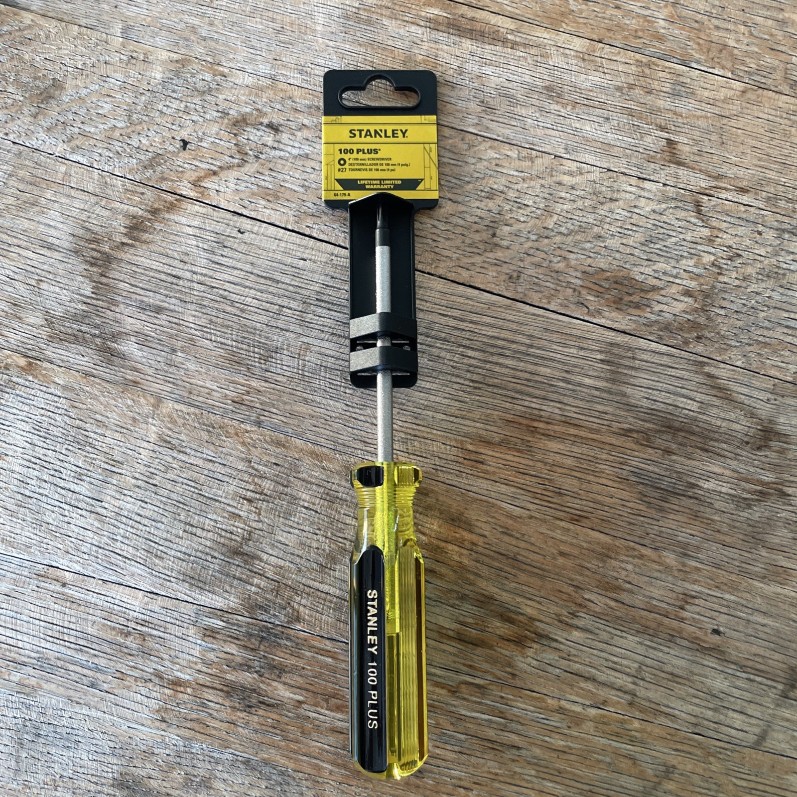 Stanley 64-179-A (100 Plus) #27 Torx Tip Screwdriver 1 Pt X 4" NEW!!