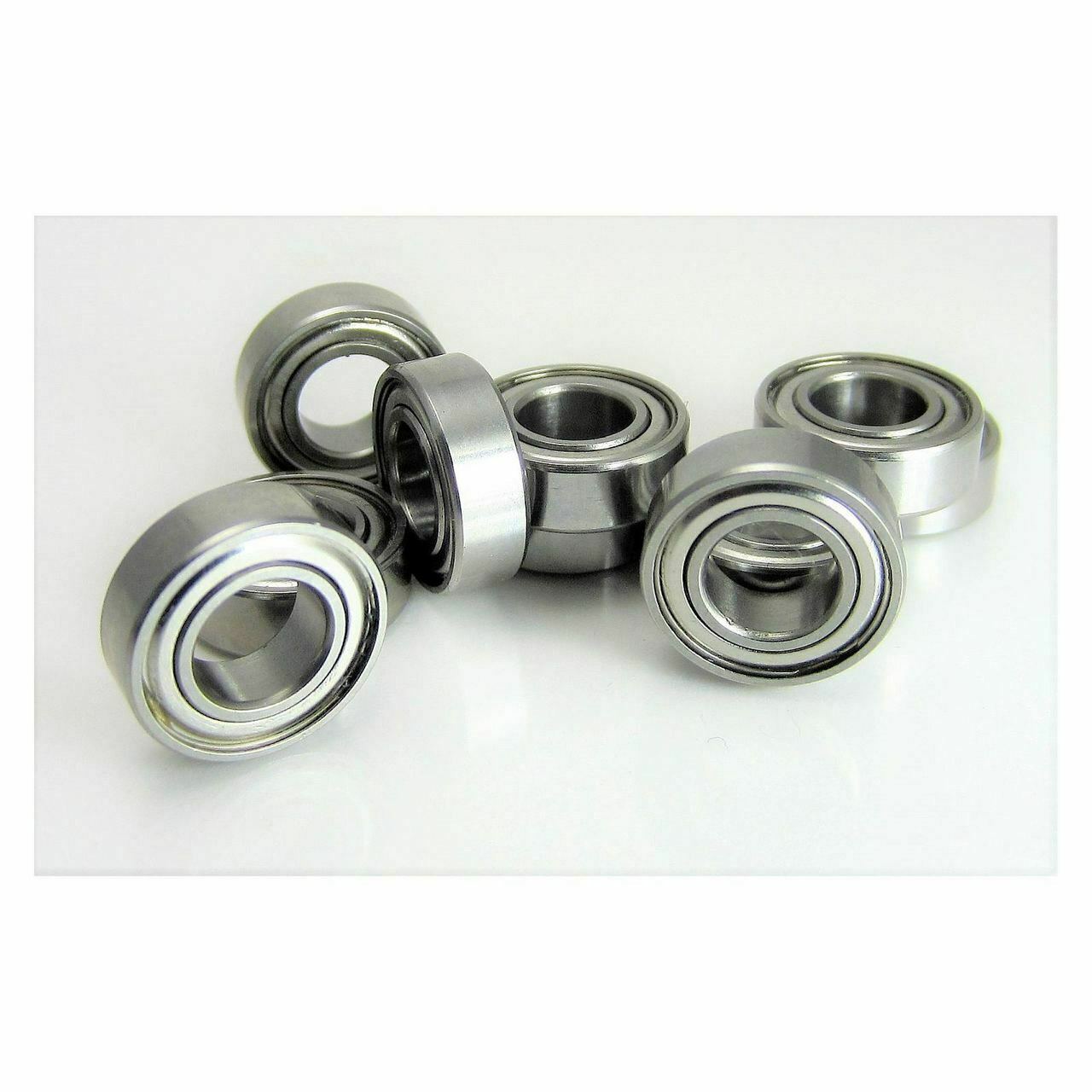 TRB RC (10) 6x12x4mm Precision Stainless Steel Ball Bearing, Fishing Reels