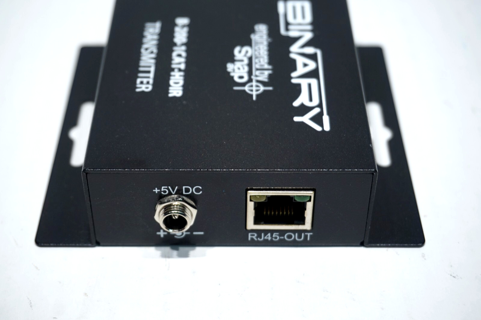 BINARY B-200-1CAT-HDIR HDMI TRANSMITTER w/AC ADAPTER & CABLE