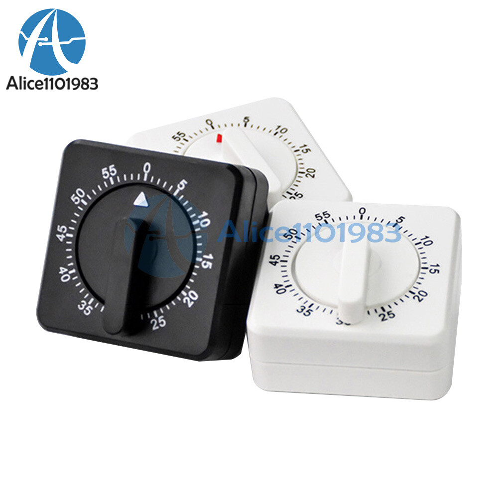 Kitchen Mechanical Timer Hour Alarm Cooking Oven Baking Wind Up Vintage