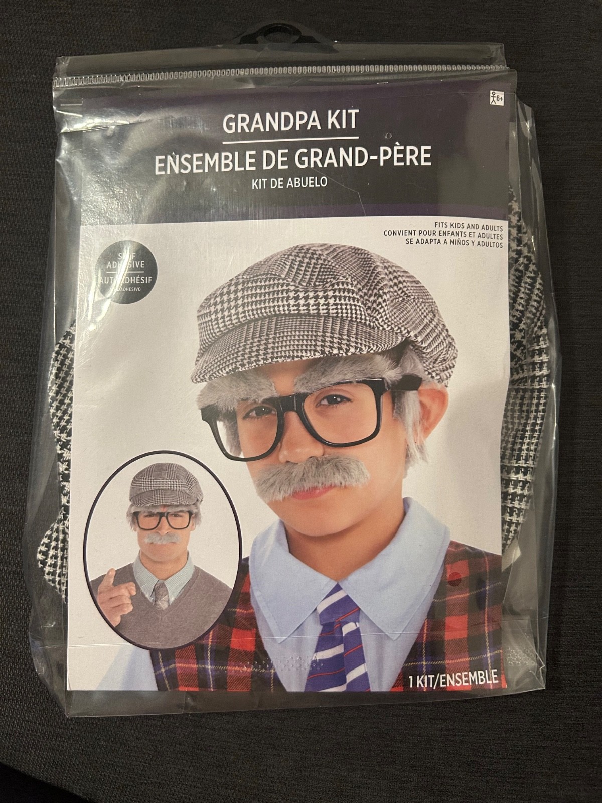 Grandpa 3 Piece Costume Kit