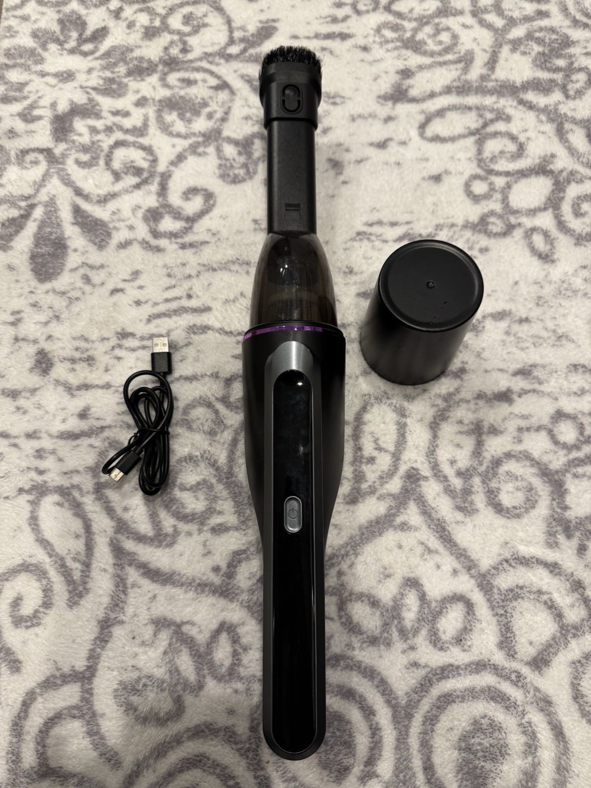 12V Hand-held Car Vacuum Cleaner | Portable,Mini. USB Chargeable