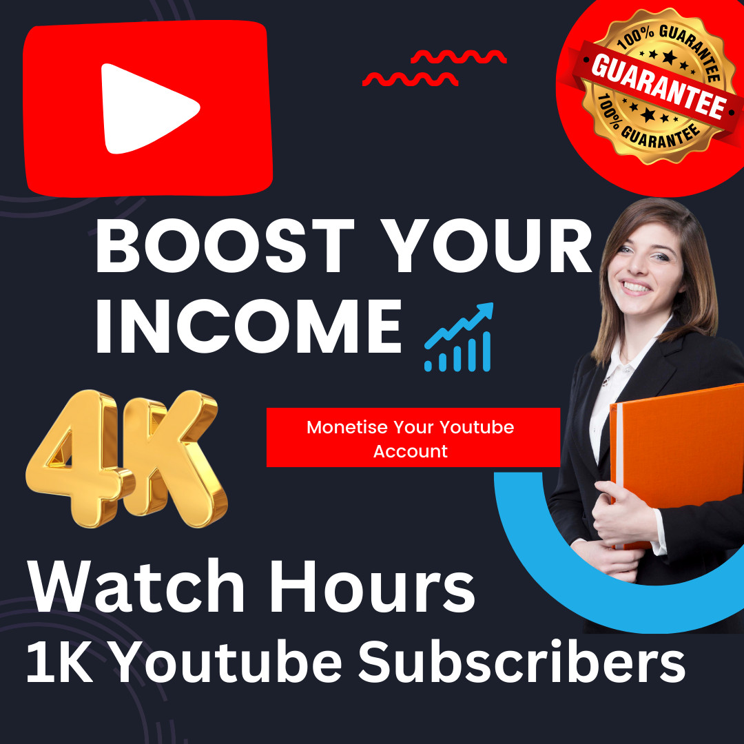 Boost Your YouTube Growth: Watch Hours & Subscribers - 100% Real & Organic! 🚀