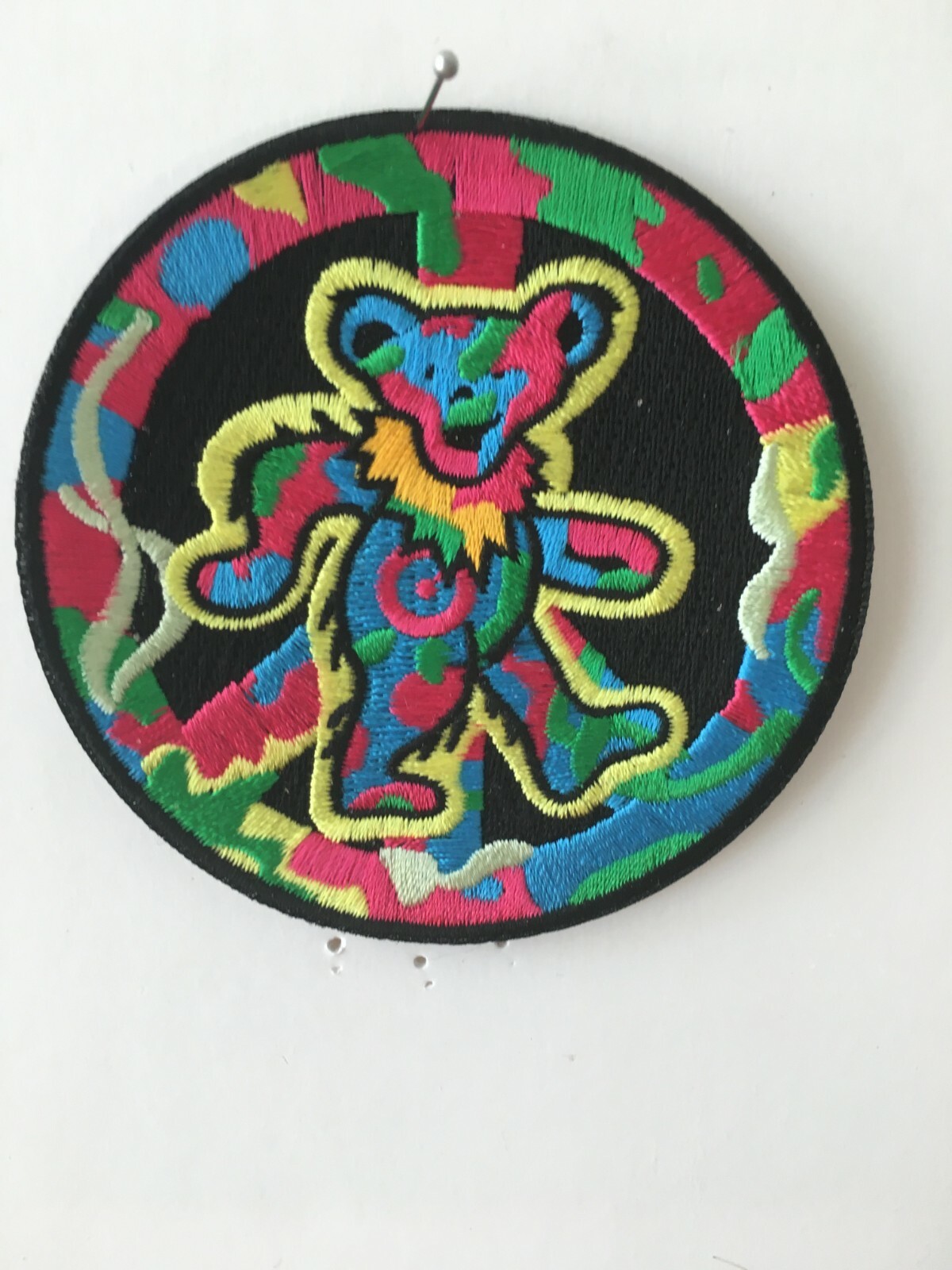 GRATEFUL DEAD DANCING BEAR PATCH