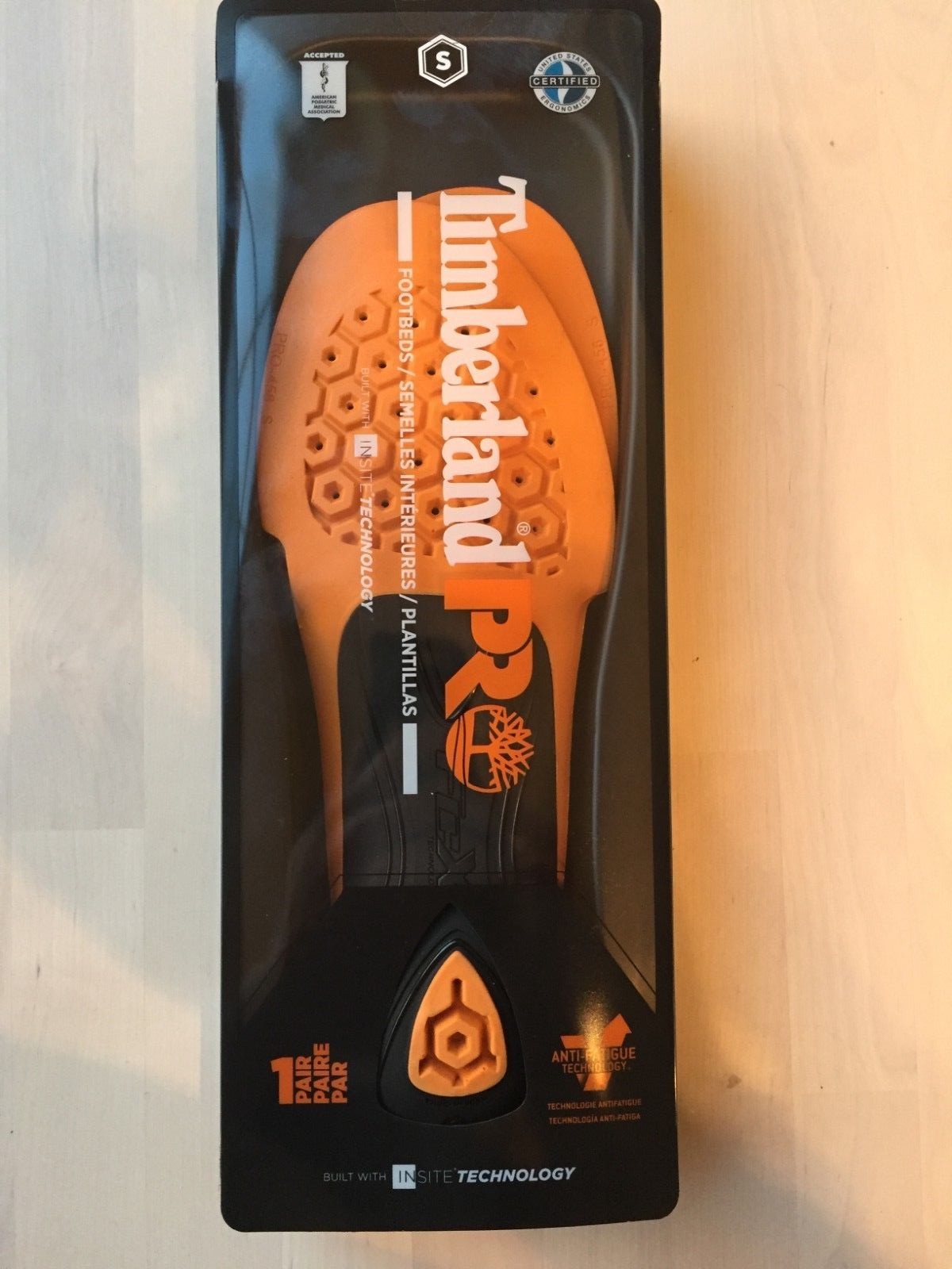 Timberland PRO Insoles Insite Footbed Anti-Fatique Technology Shoes Boots Insert
