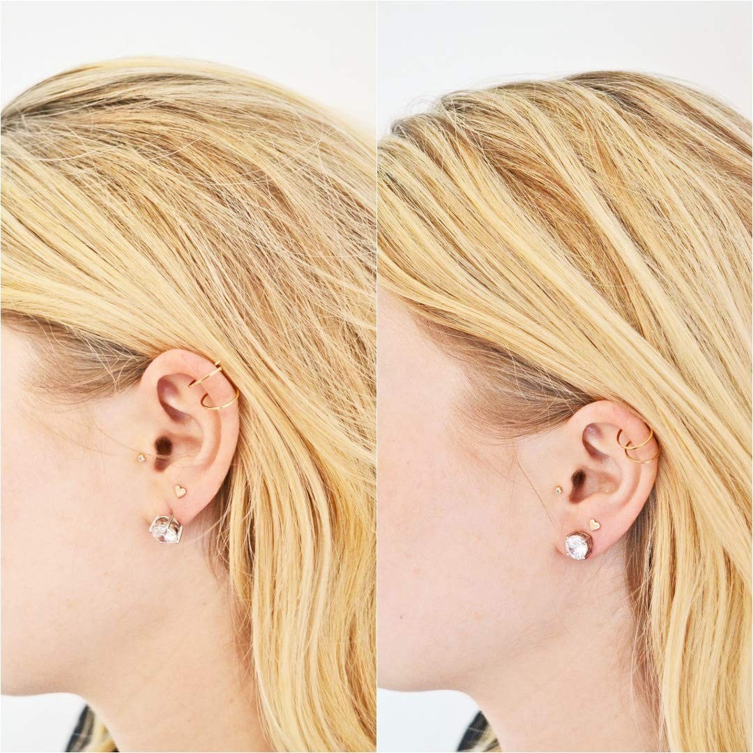 Secure Earring Back Locks - Platinum Technology, Fits All Earring Posts, Replace