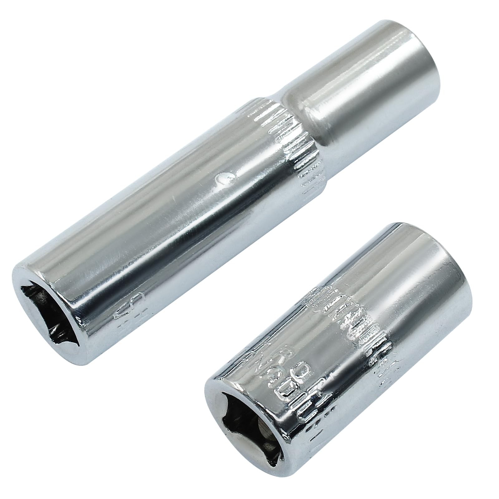 1/4-Inch Drive × 7mm Deep Shallow Socket, 6 Point, Cr-V