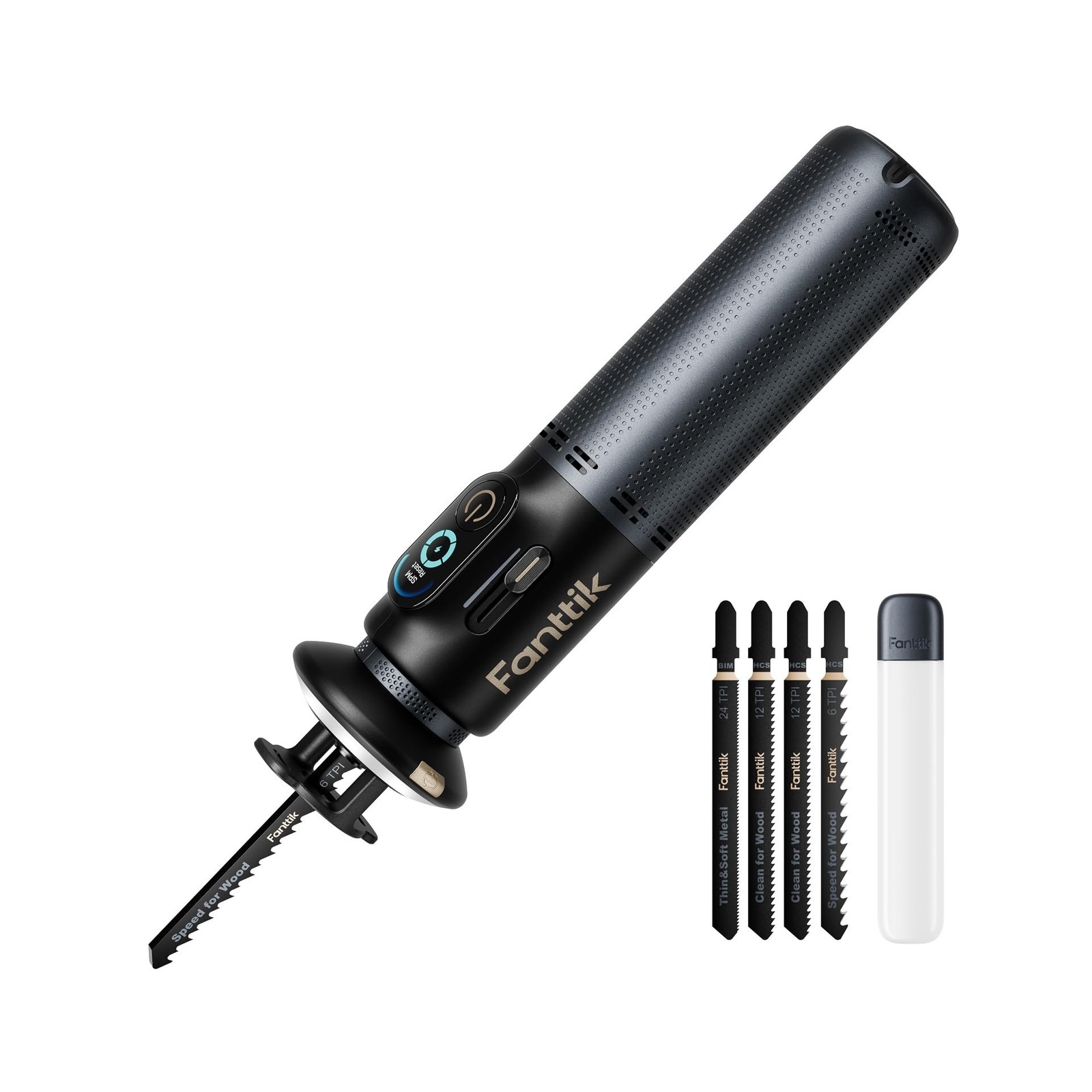 Fanttik R11 Pro Brushless Cordless Mini Reciprocating Saw, 0–2200 SPM Vari