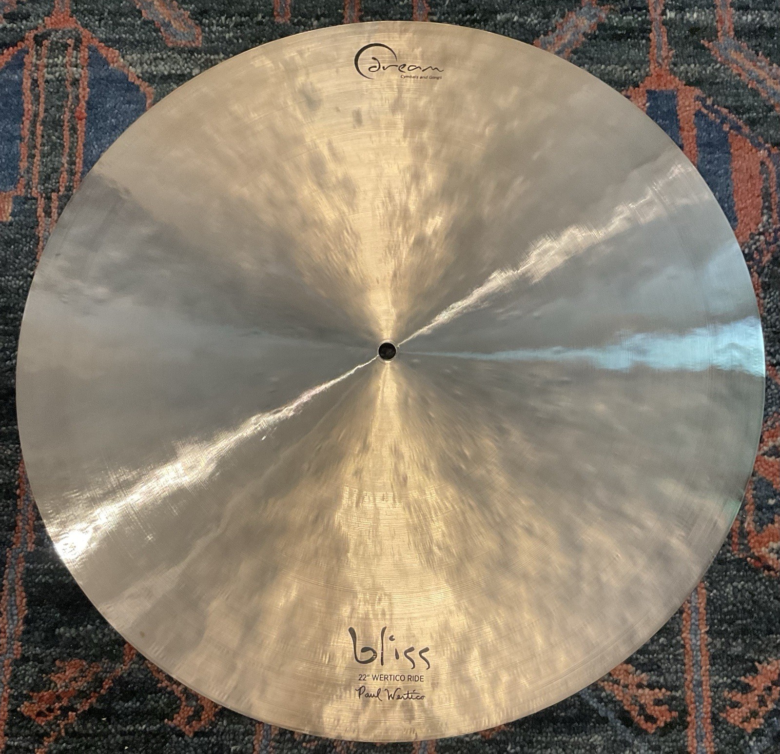 Dream Bliss Wertico Flat Ride Cymbal - 22 inches