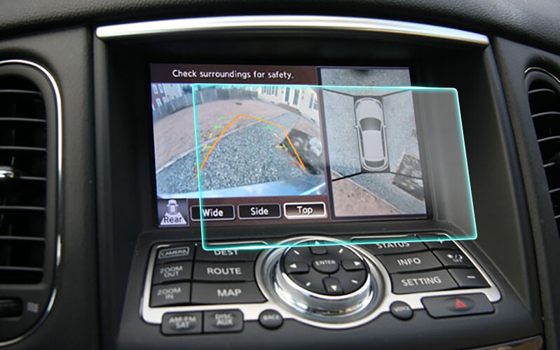 Crystal Clear Screen Protector for 2011 Infiniti EX35 Vehicle Navigation