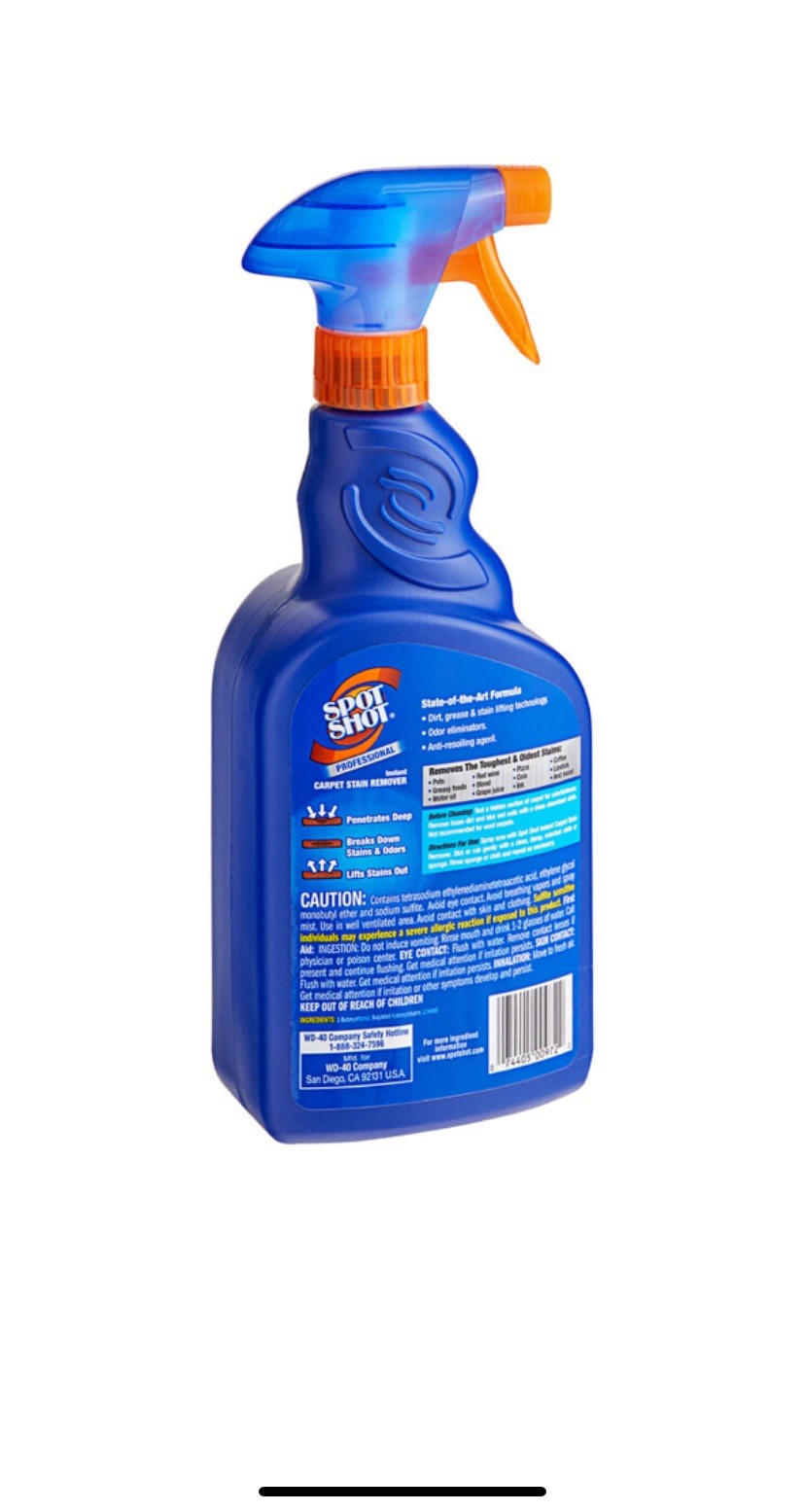 Spot Shot 32 fl. oz. Professional Strength Instant Carpet Stain Remover