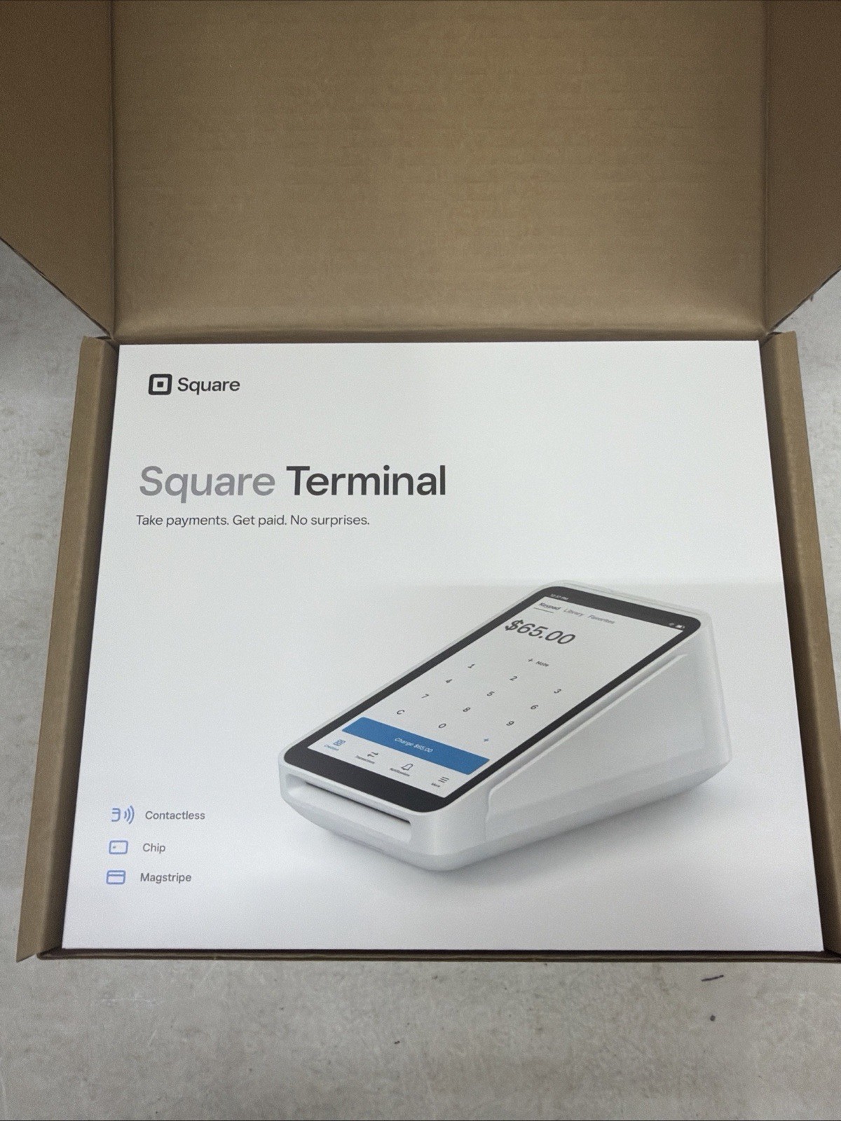 Sealed Square Terminal - Credit Card Machine | Mobile POS SPD2-01