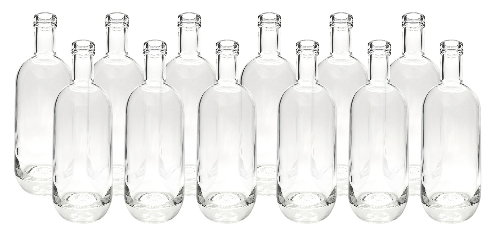 Home Brew Ohio Moonea Liquor Bottles Set of 12