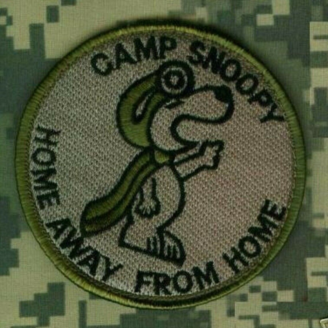 CENTCOM AFSOC Al Udeid Air Base AUAB CAMP SNOOPY MASCOT vêlkrö INSIGNIA PATCH