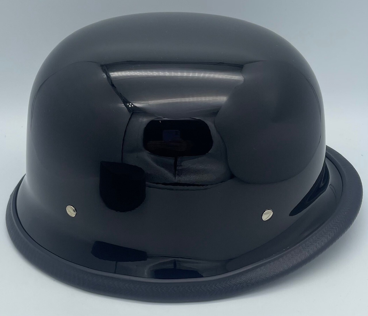 Daytona German Half Helmet Gloss Black XSmall Quick Release Half DOT Open Box