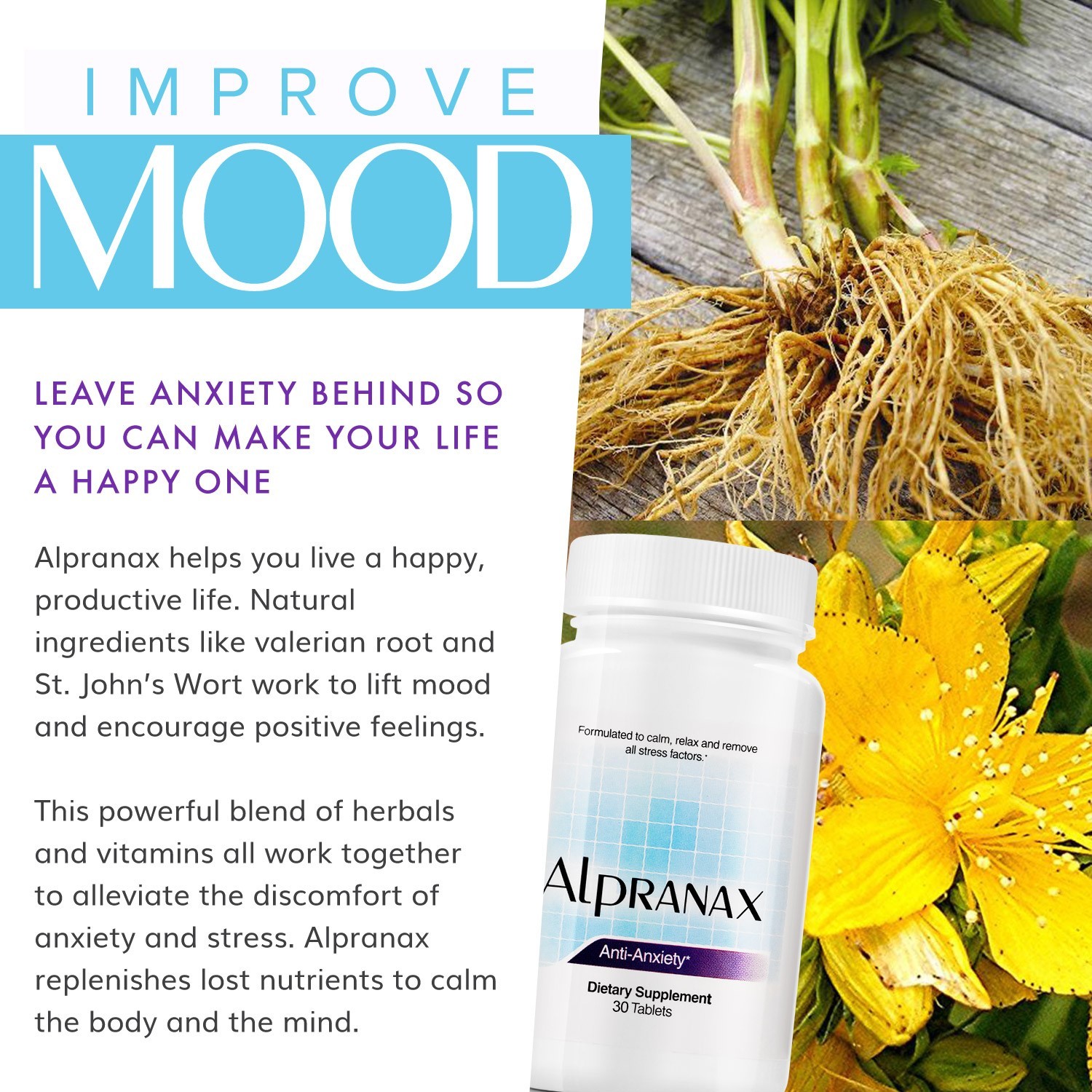 Alpranax - Herbal Stress Management, Tablets 30ct