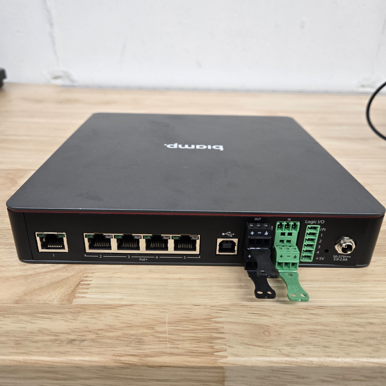 Biamp TesiraFORTE X 400 Meeting Room DSP Multi-Effects Processor + Adapter