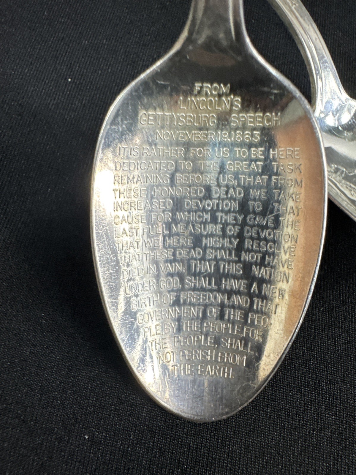 WM Rogers 30 Piece Silverplate Presidential Spoon Set